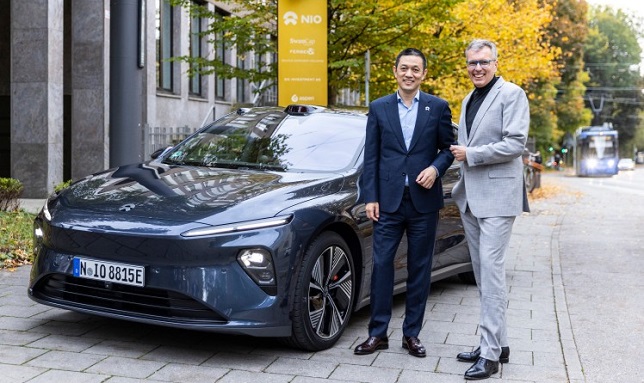 NIO and ZF Group, William Li and Dr. Holger Klein Image Source: ZF