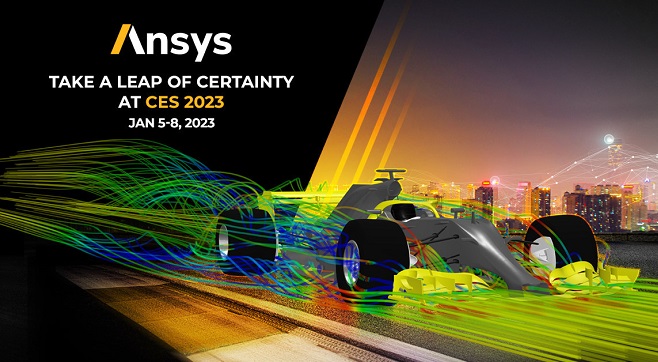 Ansys to showcase predictive simulation insights for sustainable mobility at CES 2023
