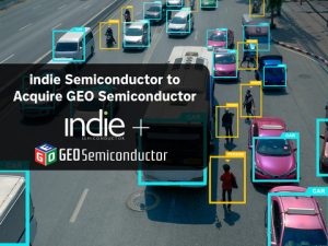 Acquisition of GEO adds scale to indie’s image processing program and enables true sensor fusion of Radar, LiDAR, Ultrasound and Computer Vision solutions in ADAS applications