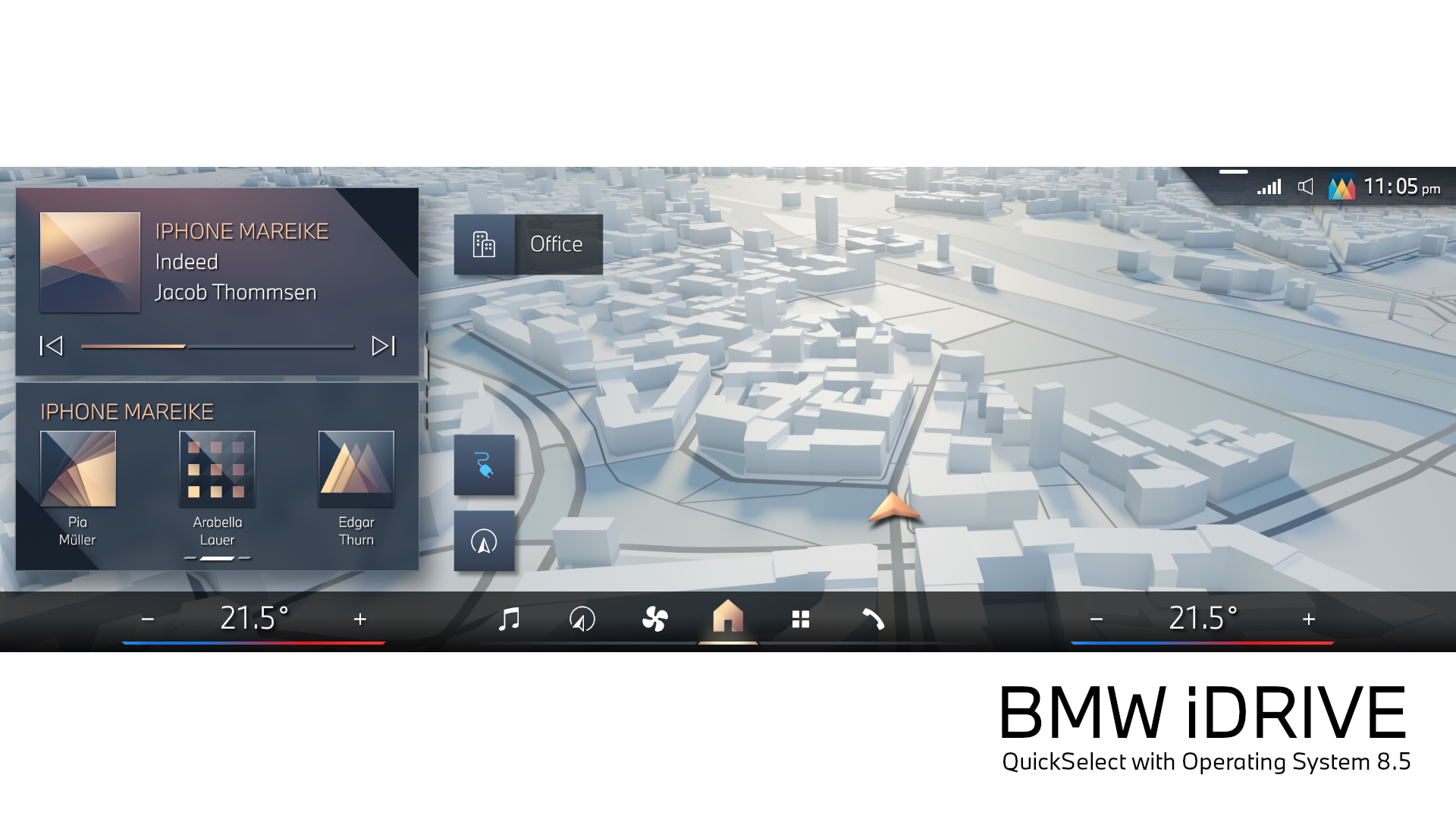 BMW Group iDrive, Image Source: BMW Group