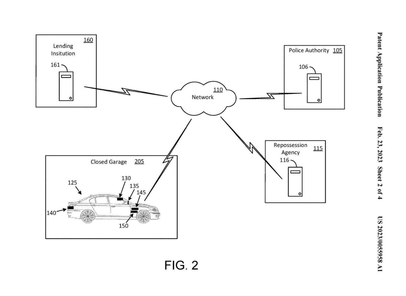 Ford files patent for vehicle repossession telematics wire