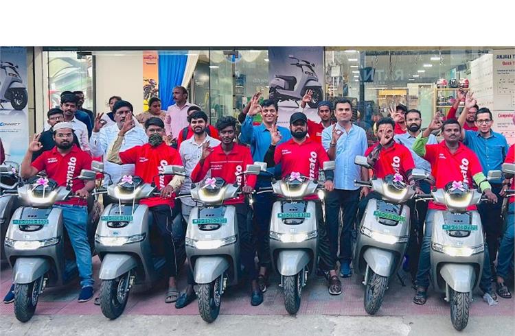 TVS partners with Zomato to bolster last mile delivery services