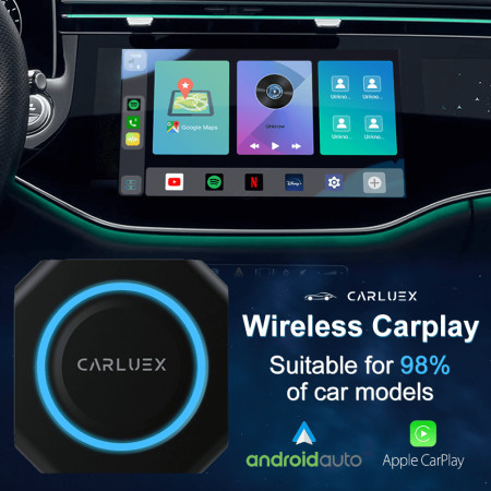 How to Use CARLUEX PRO+ with Apple CarPlay/Android Auto