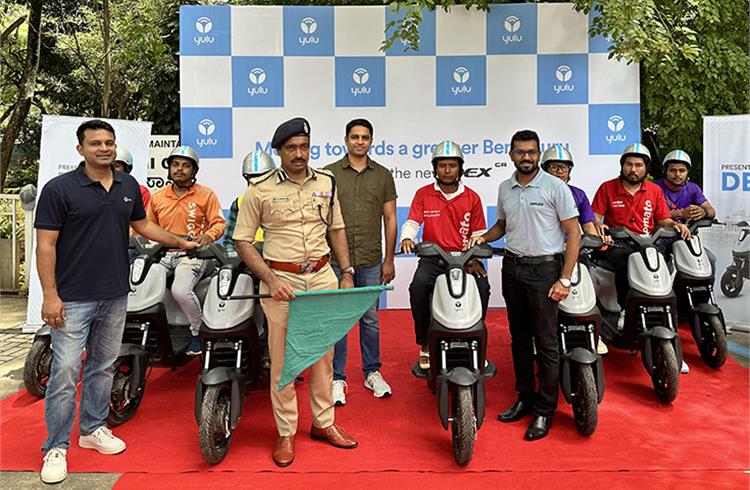 Yulu delivers first batch of new Yulu Dex GR in Bengaluru