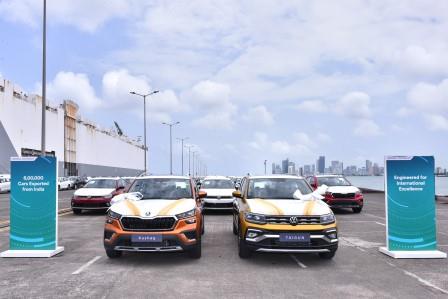 Skoda Auto Volkswagen India exports 600,000 cars