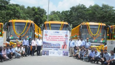 PMI electro donates 25 electric buses to Rajkot Rajpath Ltd.