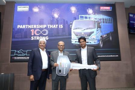 Eicher & Safexpress makes sustainable logistics milestone