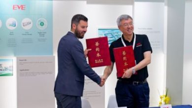 Mr. Mate Rimac, Founder and CEO of Rimac Group and Dr. Liu Jincheng, Founder and Chairman of EVE Energy signed the MOU on behalf of their companies. Image Source: Eve Energy