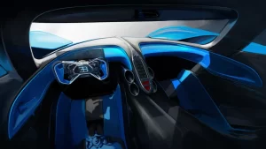 Bugatti Bolide unveils track-optimized cockpit thrills