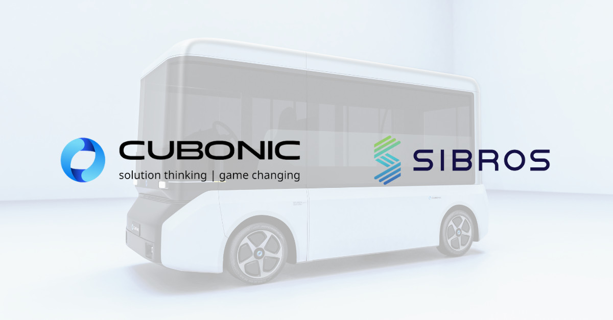 Sibros & CUBONIC team up for last-mile transport revolution