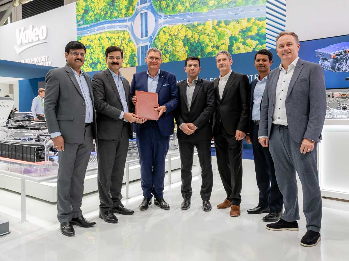 Valeo partners with Mahindra for EV powertrain supply