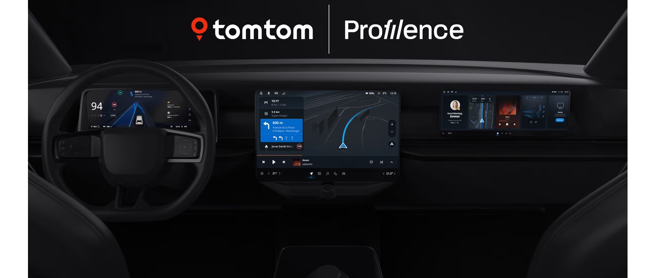 Profilence & TomTom collaborate on digital cockpit solutions