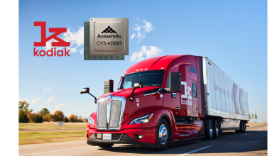 Kodiak chooses Ambarella AI for next-gen autonomous trucks