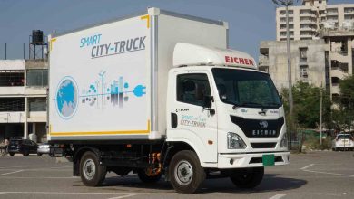 Eicher unveils 5.5T EV truck at Bharat Mobility Expo 2024