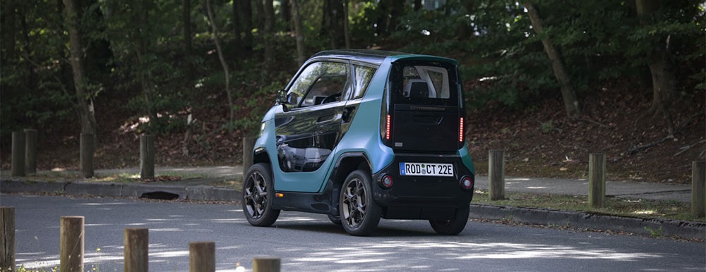 City Transformer's foldable electric car