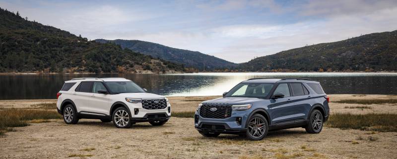 2025 Ford Explorer unveils redesigned models with advanced tech