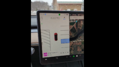 Tesla unveils vision-based auto parking system