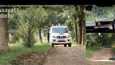 Swaayatt Robots: An Indian autonomous vehicle on road in Bhopal
